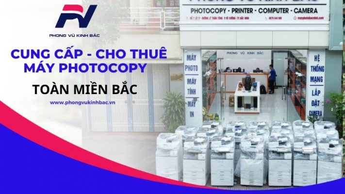 Kho hàng máy photocopy tại Phong Vũ Kinh Bắc